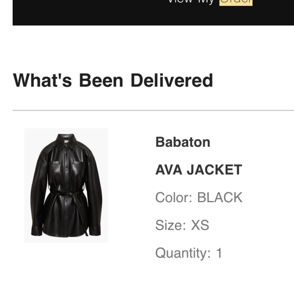 sold out aritzia ava jacket! new and perfect for fall